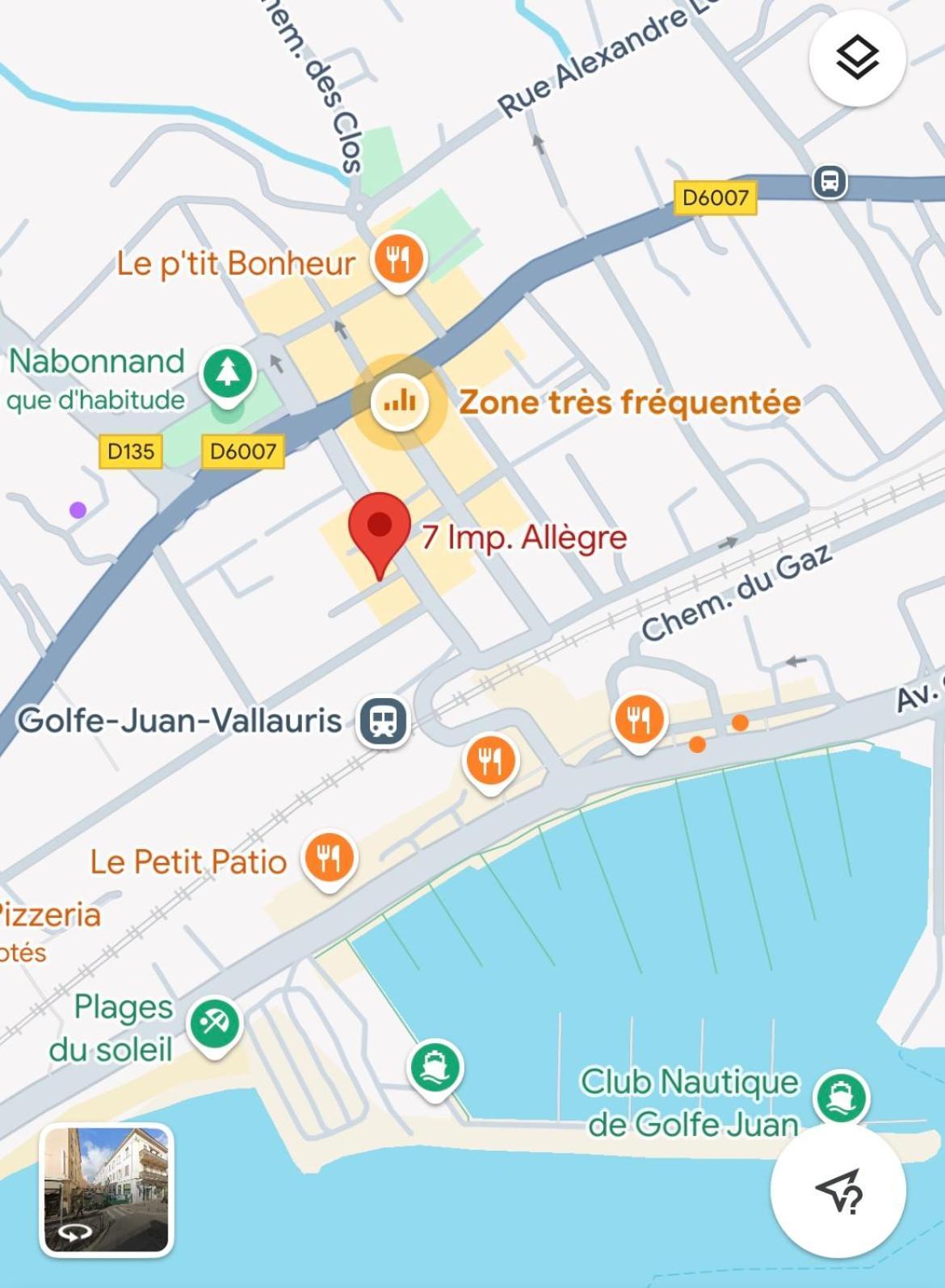 Magnifique Studio Hypercentre Trains Plages Au Coeur De Golfe-Juan Εξωτερικό φωτογραφία
